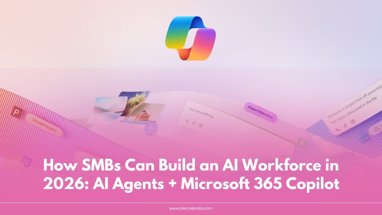 How SMBs Can Build an AI Workforce in 2026: AI Agents + Microsoft 365 Copilot
